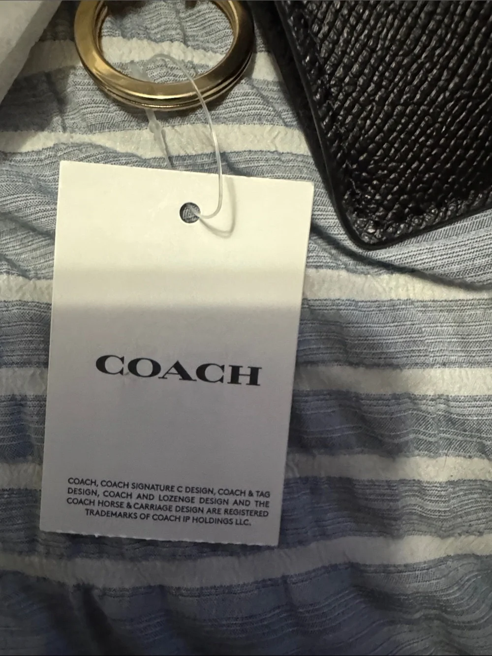 Coach sleek card